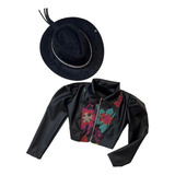 Conjunto Jaqueta E Chapeu