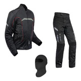 Conjunto Jaqueta Motociclista Texx