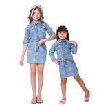 Conjunto Jeans Infantil Angio