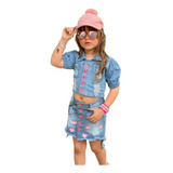 Conjunto Jeans Infantil Jaqueta