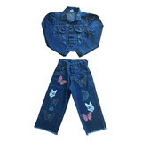 Conjunto Jeans Infantil Menina