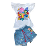 Conjunto Jeans Verao Infantil