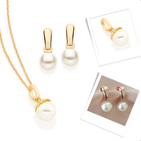 Conjunto Joia Feminina Perolas