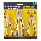 Conjunto Kit 3 Alicates