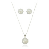Conjunto Kit Colar Brincos
