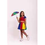 Conjunto Kit Fantasia Frevo