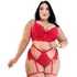 Conjunto Langerie Plus Size Sutiã Renda Bojo Calçinha Sexy