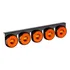 Conjunto Lanternas 5 Marias Led 85mm Caminhão E Carreta