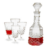 Conjunto Licoreira Vidro 1