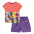 Conjunto Lilica Ripilica Blusa Algodão Short Poliéster Menin