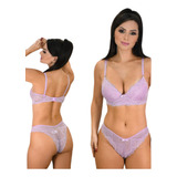 Conjunto Lingerie Calcinha E