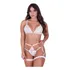 Conjunto Lingerie Gladiadora Completo Sexy Luxo