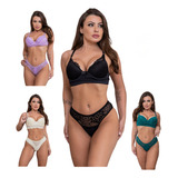 Conjunto Lingerie Luxo Atacado