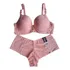 Conjunto Lingerie Plus Size Feminino Renda Sensual Com Bojo
