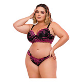 Conjunto Lingerie Plus Size