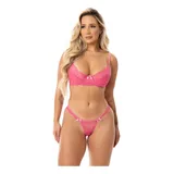 Conjunto Lingerie Sensual Renda