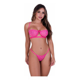 Conjunto Lingerie Sexy Gringa