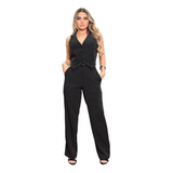 Conjunto Longo Calca colete