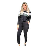Conjunto Malha Blusa Manga