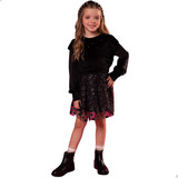 Conjunto Menina Blusao Em