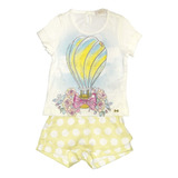 Conjunto Menina Camiseta Estampa