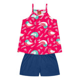 Conjunto Menina Infantil Verao