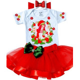 Conjunto Menina Moranguinho Baby
