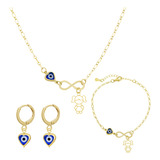 Conjunto Menina Olho Grego