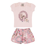 Conjunto Menina Verao Blusa