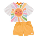 Conjunto Meninas Blusa E
