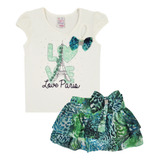 Conjunto Meninas Para Festa