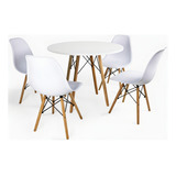 Conjunto Mesa Eiffel Branca