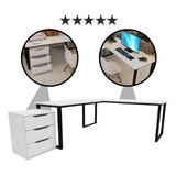 Conjunto Mesa Em L