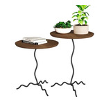 Conjunto Mesa Lateral Onda