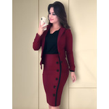 Conjunto Moda Evangelica Saia