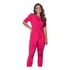 Conjunto Moletinho Manga Curta Fofa Confortável Aero Look