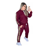 Conjunto Moletom Blusa Manga