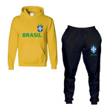 Conjunto Moletom Brasil Copa