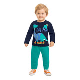 Conjunto Moletom Infantil Masc