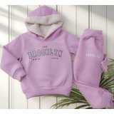 Conjunto Moletom Infantil Menina