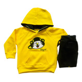Conjunto Moletom Infantil Tigor