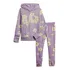 Conjunto Moletom Lilas Florido P ( 6-7)