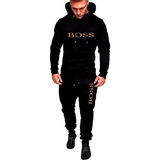 Conjunto Moletom Masculino Capuz