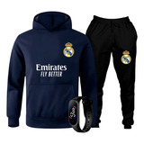 Conjunto Moletom Real Madrid