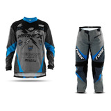 Conjunto Motocross Trilha Kit Camisa + Calça Insane X Nfe