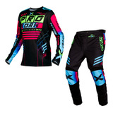 Conjunto Novo Motocross Trilha