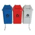Conjunto Para Coleta Seletiva 100l Com 3 Lixeiras