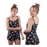 Conjunto Pijama Baby Doll