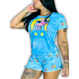 Conjunto Pijama Feminino Blusinha