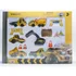 Conjunto Playset Construção 6 Miniaturas Volvo 1/64 Maisto